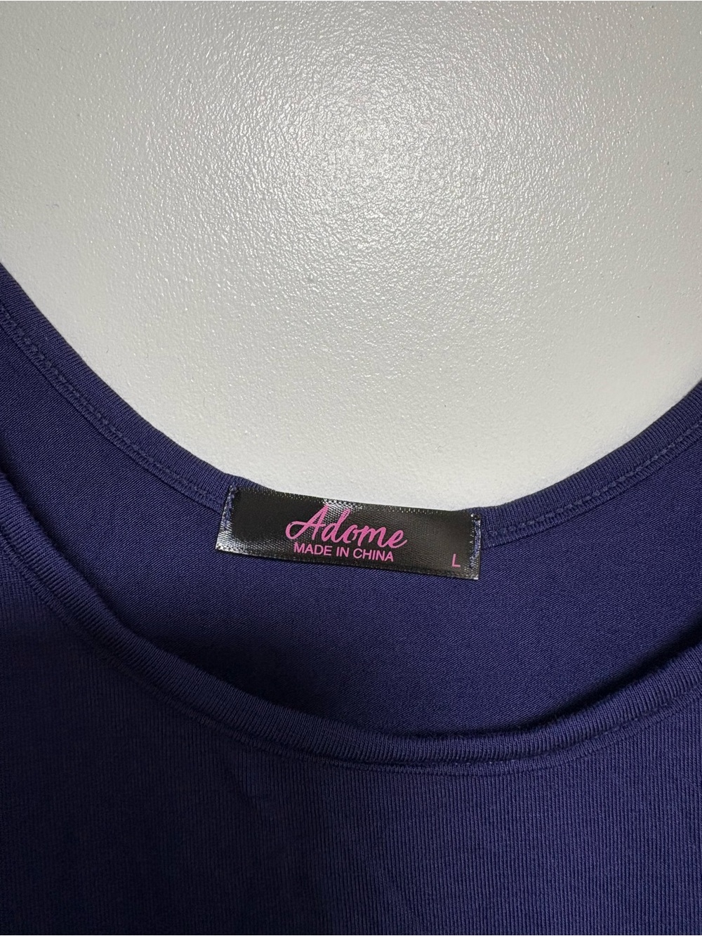 NWT Adome Deep Navy Sleeveless Tank Top Romper - Picture 5 of 5
